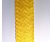 Fita ESP - 100% Poliéster 25 mm - Rolo com 100 metros - AMARELO